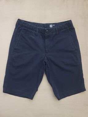 Gap Men Navy Blue Chino Shorts Size 29